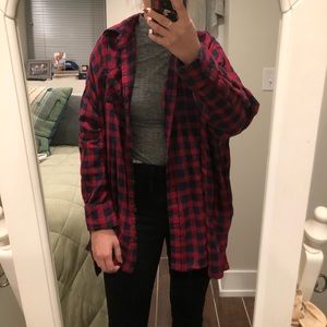 The Vintage Shop oversized flannel